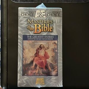 Mysteries of the Bible VHS movies set of 4 New